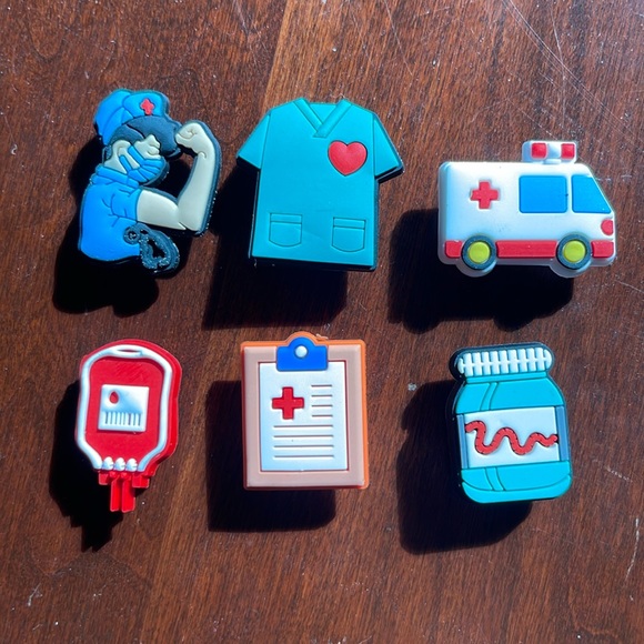 Healthcare Nurse Croc Charms - Picture 1 of 1